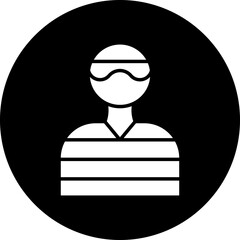 Vector Design Criminal Icon Style