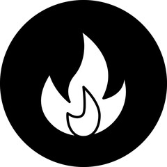 Vector Design Fire Icon Style