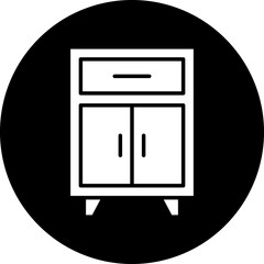 Vector Design Cabinet Icon Style