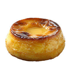 [Transparent Background PNG]A close-up image of a pineapple upside-down cake