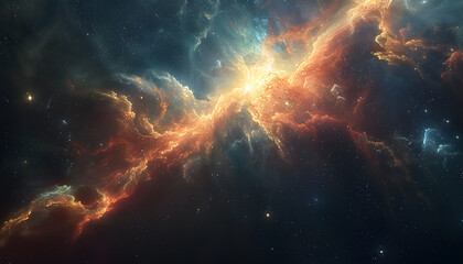 Obraz premium space background