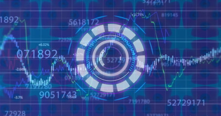 Image of data processing over scope scanning