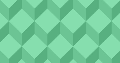 Image of globe on green square background