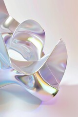 ethereal minimal and sparse body, low angle ::1 Macro, 3d, Organic forms on the surface of metals and ceramics, depth of field, pastel, rainbow colored border, in the style of ethereal light effects, 