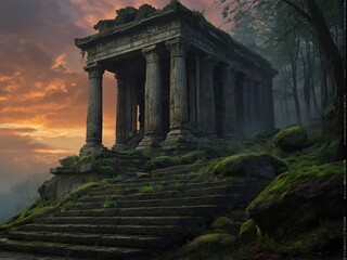 Fototapeta premium ancient temple