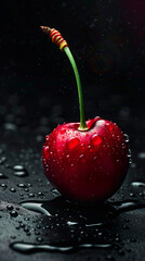 cherry in water food
