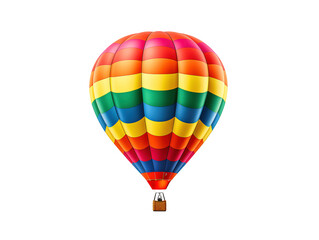 Fototapeta premium a colorful hot air balloon