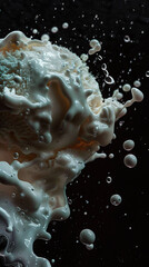 Food milk food, macro