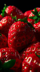 strawberries and chocolate