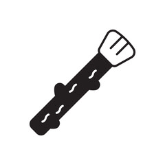 Miswak icon design with white background stock illustration