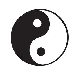 Yin Yang symbol icon
