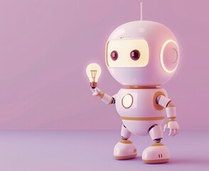 robot with a heart