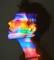 lgbt head with bulb
