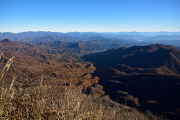 Climbing  Mount Asama-kakushi, Gunma, Japan