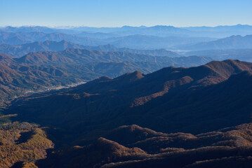 Climbing  Mount Asama-kakushi, Gunma, Japan