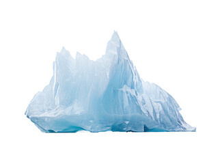 a close up of a iceberg