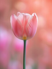 pink tulip flower