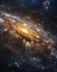 background with stars
