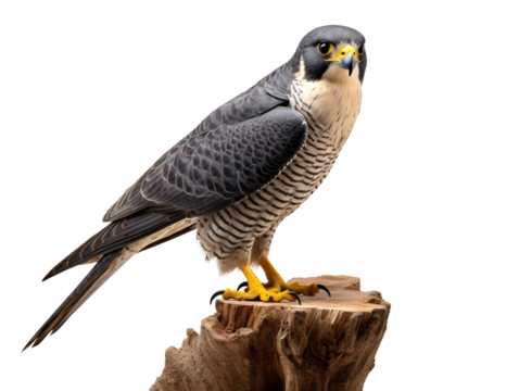a bird standing on a log