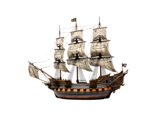 a model of a ship