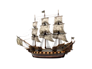 a model of a ship