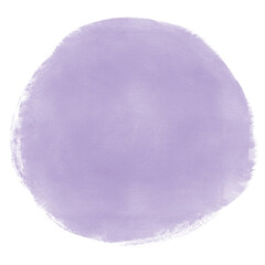 Purple circle watercolor wash stamp