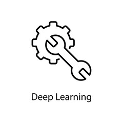 Deep Learning vector icon