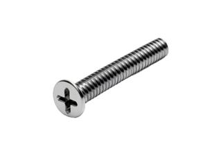 a close-up of a screw