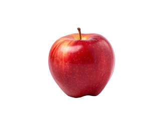 a red apple with white specks