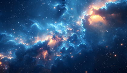 Obraz premium space background