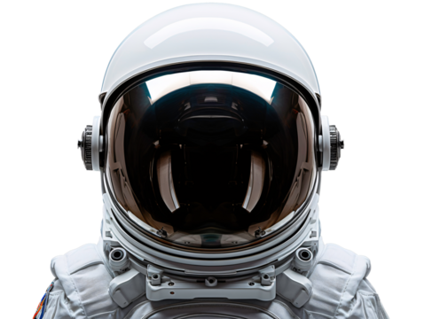 a person wearing a white space suit