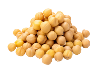 a pile of chickpeas