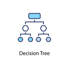 Decision Tree vector icon