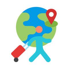 Migration Flat Icon