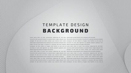 Obraz premium Template Background White 7