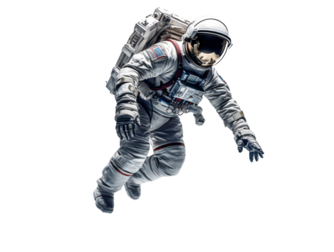 a astronaut in a space suit