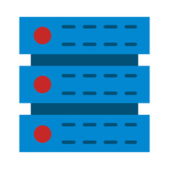 Obraz premium 4Hosting Flat Icon