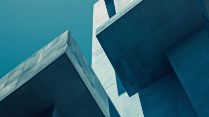 Minimalist Architectural Essence: Abstract Forms and Structures