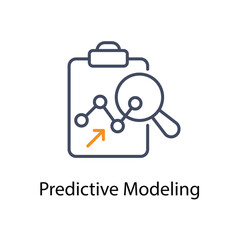 Predictive Modeling vector icon