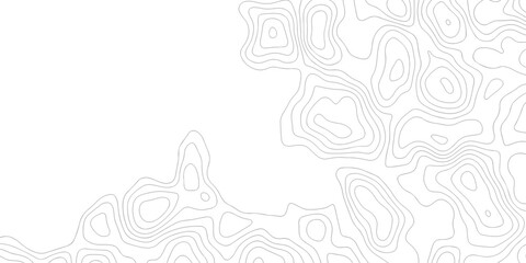 Black and white lines seamless Topographic map patterns, topography line map. Vintage outdoors...