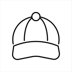 Baseball Cap vector icon