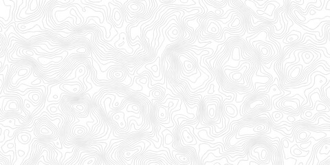 Black and white lines seamless Topographic map patterns, topography line map. Vintage outdoors style. The stylized height of the topographic map contour in lines and contours isolated on transparent.