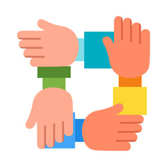 Partnership Flat Icon