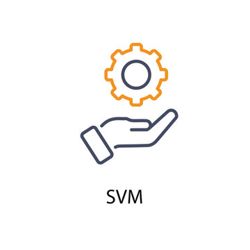 SVM vector icon
