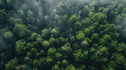 Earth covered in lush green foliage, symbolizing environmental consciousness and sustainability