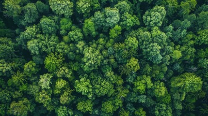 Naklejka premium Earth covered in lush green foliage, symbolizing environmental consciousness and sustainability