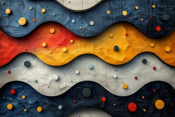 Obraz premium abstract background in colors and patterns for International Joke Day