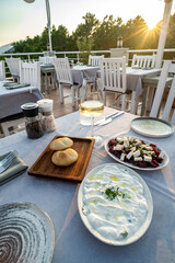 Seafood on the table