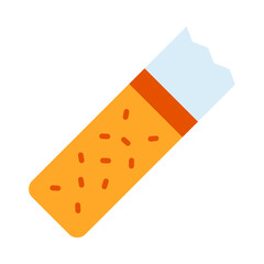 Cigarette Butt Flat Icon