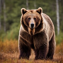 Fototapeta premium brown-bear-alaska